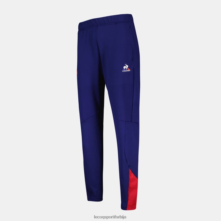 мушкарци Le Coq Sportif модне панталоне плаве одећу LVZN2D96