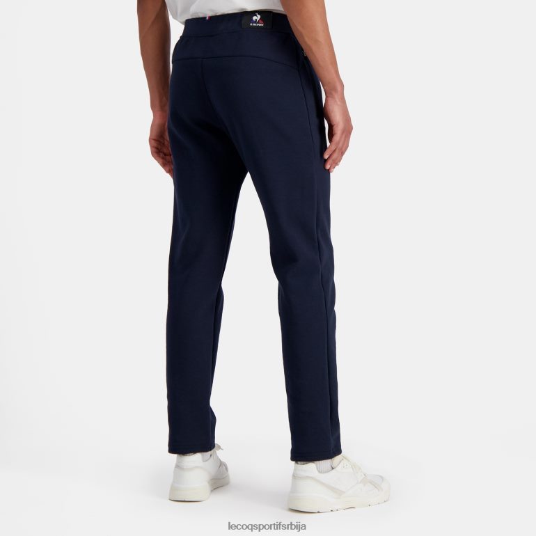 мушкарци Le Coq Sportif модне панталоне плаве одећу LVZN2D99