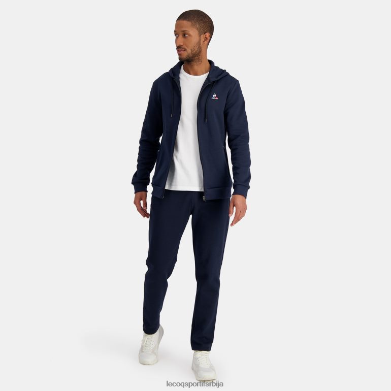 мушкарци Le Coq Sportif модне панталоне плаве одећу LVZN2D99