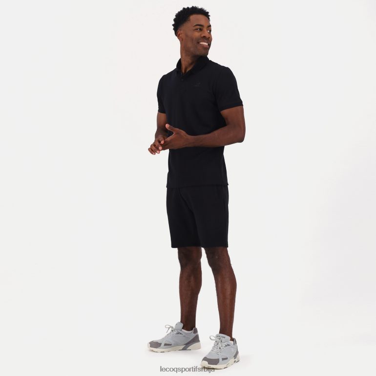 мушкарци Le Coq Sportif поло црно одећу LVZN2D129