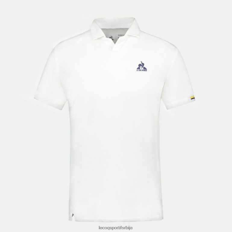мушкарци Le Coq Sportif поло бела одећу LVZN2D134