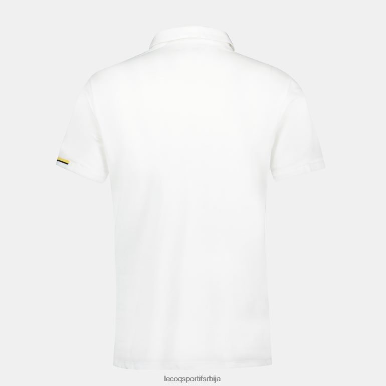 мушкарци Le Coq Sportif поло бела одећу LVZN2D134