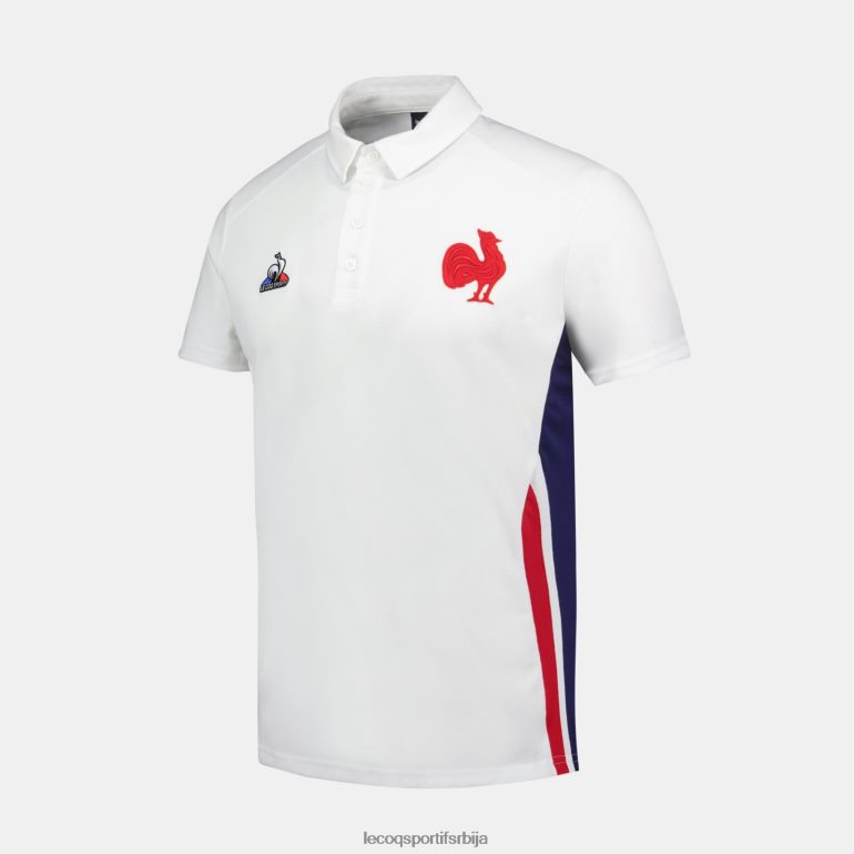мушкарци Le Coq Sportif поло бела одећу LVZN2D137