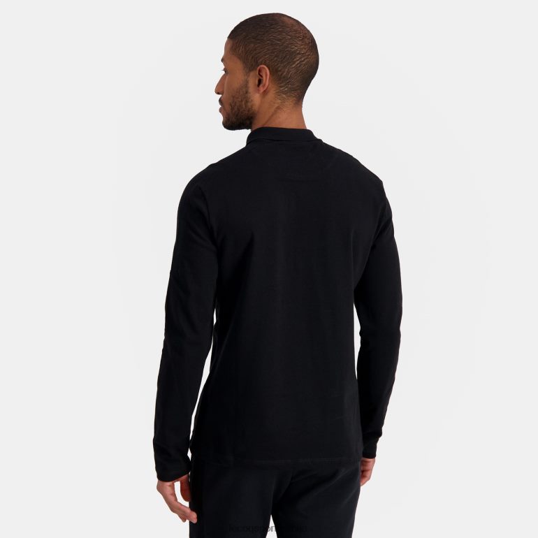 мушкарци Le Coq Sportif поло црно одећу LVZN2D487