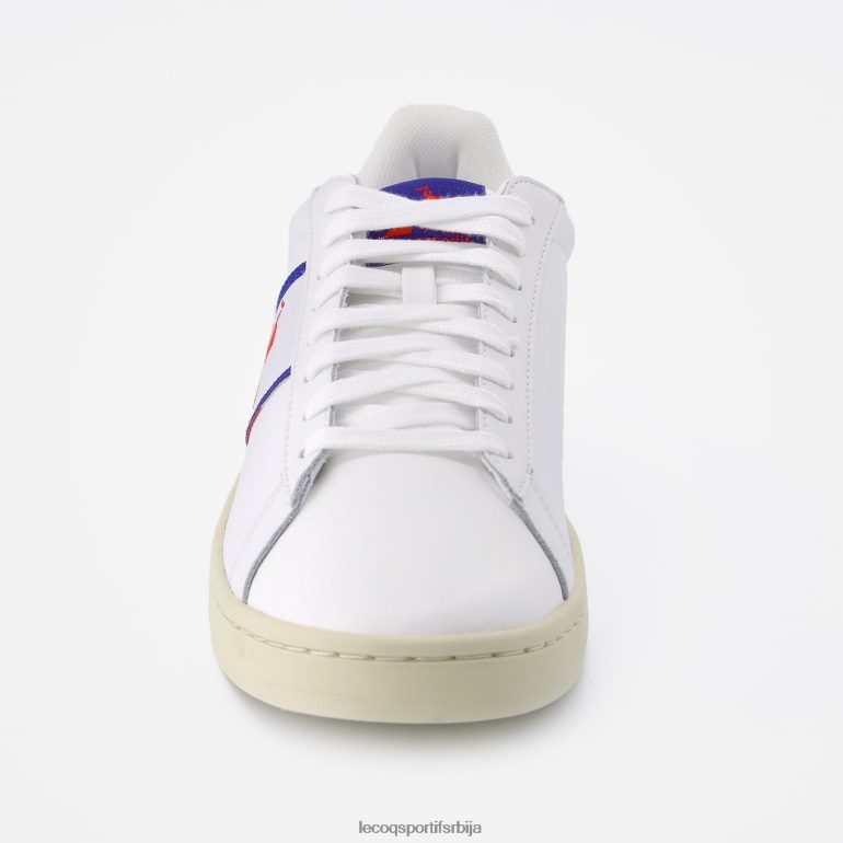 мушкарци Le Coq Sportif ципела класична мека тробојна бела ципеле LVZN2D550