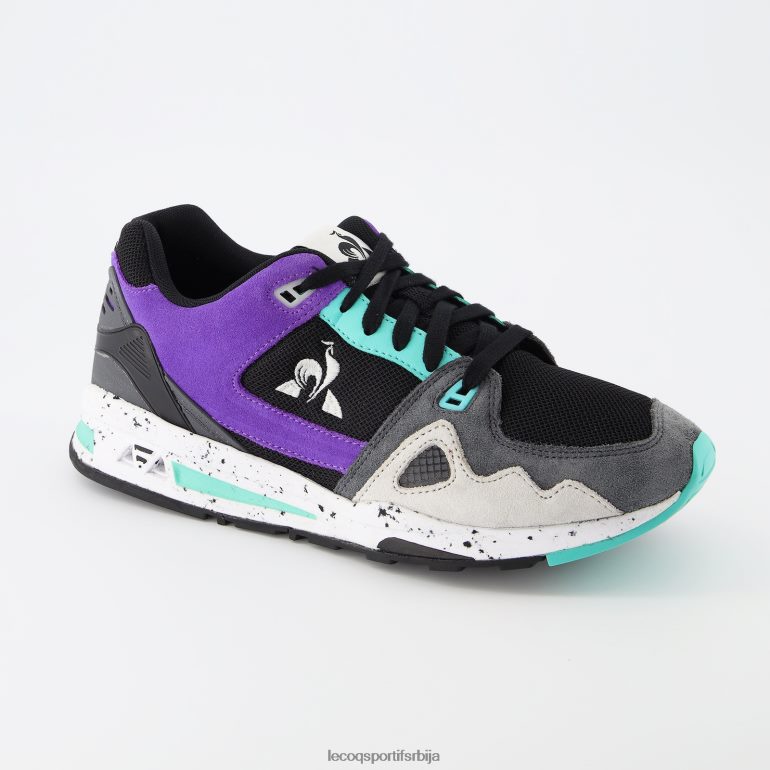 мушкарци Le Coq Sportif ципела лцс р1000 деведесете црне ципеле LVZN2D579