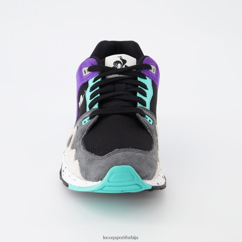 мушкарци Le Coq Sportif ципела лцс р1000 деведесете црне ципеле LVZN2D579