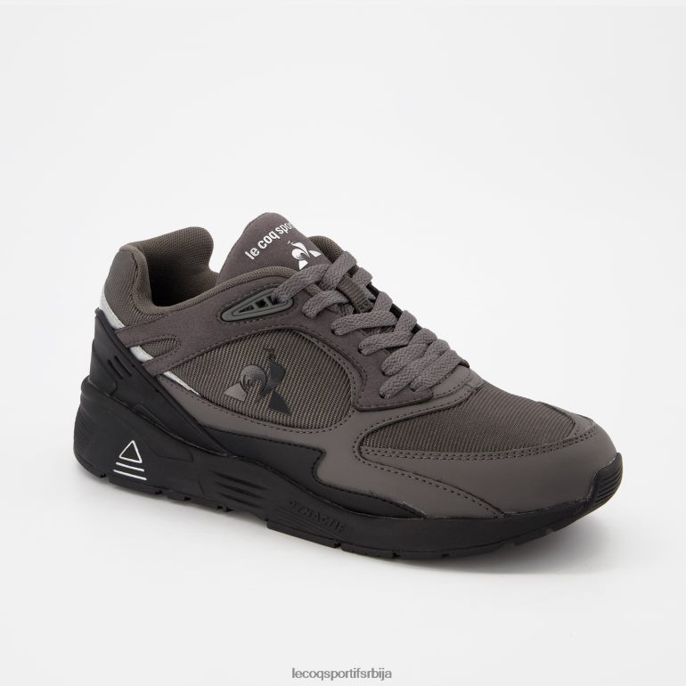 мушкарци Le Coq Sportif ципела лцс р1100 црни ђон сива ципеле LVZN2D543